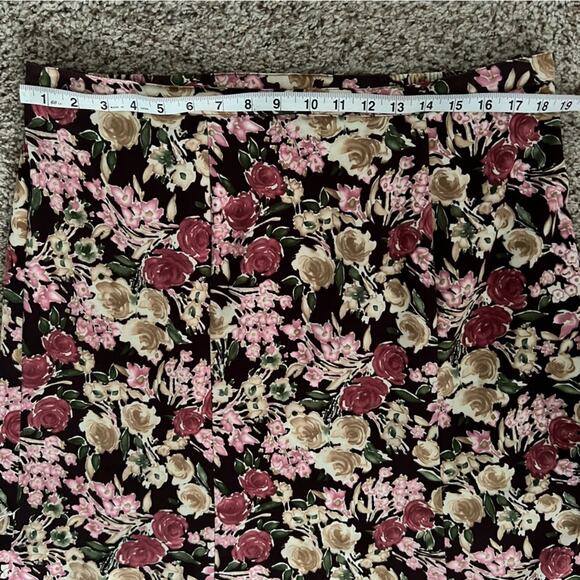 ELEMENTZ Floral Vintage Skirt Women’s Size Large - Picture 5 of 7